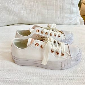 RARE White Patent Converse